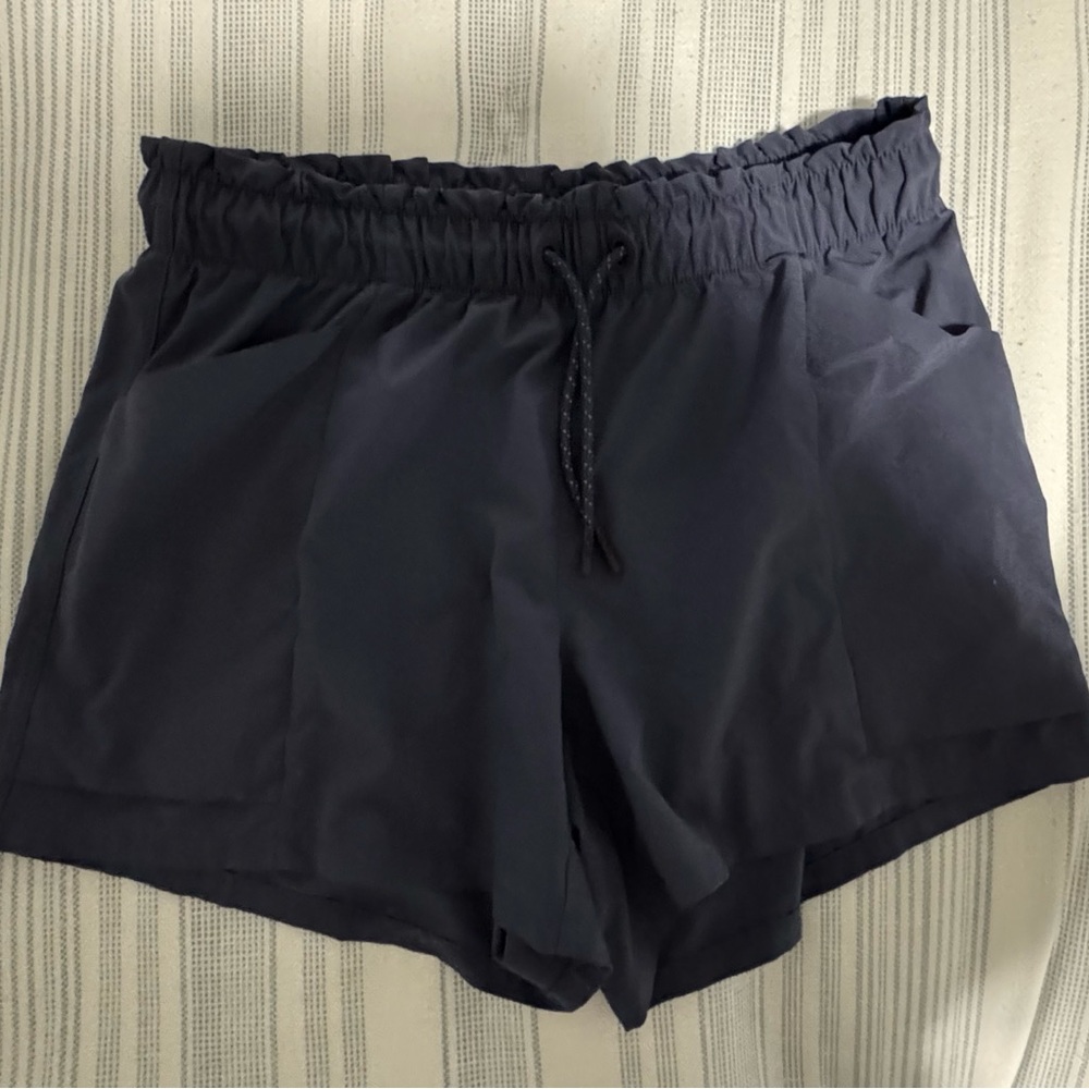 Athleta Dark Blue Athletic Shorts - never worn